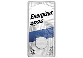 Energizer lithium CR2025 coin cell