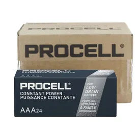 Duracell Procell (Constant) AAA battery 24-pack $.35/battery - JCB Products | Your Source for Professional Batteries 1-800-718-6114